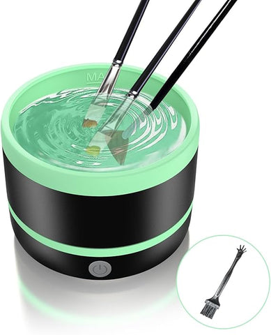 Makeup & Paint Brush Cleaner Machine – Electric (random Color)