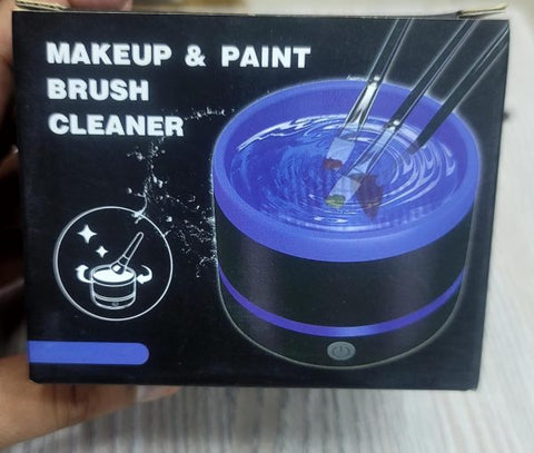 Makeup & Paint Brush Cleaner Machine – Electric (random Color)