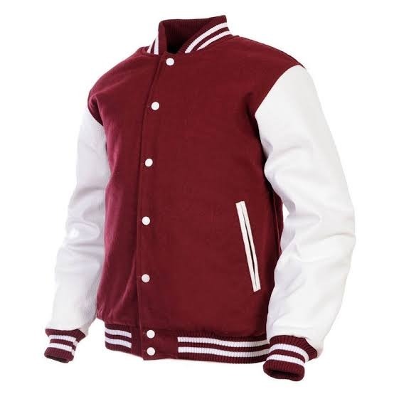 Men’s Wool Blend Varsity Baseball Letterman Jacket