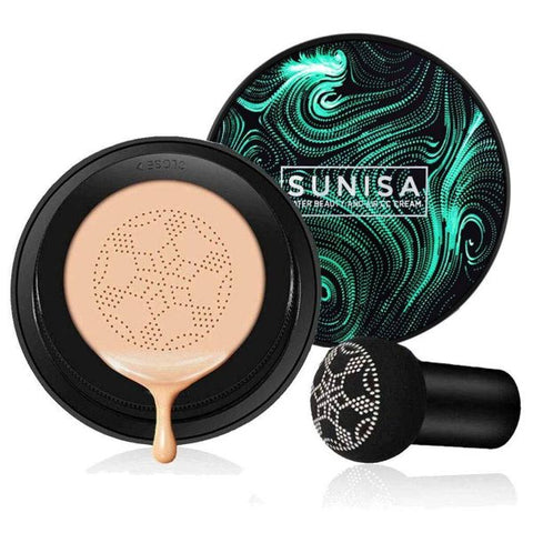 Sunisa Foundation Base Waterproof Mushroom Head Air Cushion Bb Cream Nude Liquid Foundations Cc Cream